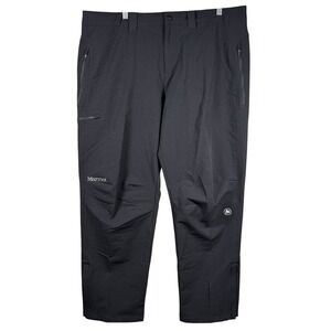 Marmot Scree Soft Shell Pants Mens 40 Short Black Hiking Gorpcore Outdoor